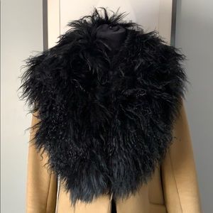 A Moveable Feast Mongolian Fur Shawl